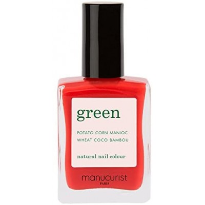 Vernis Green - Red coral