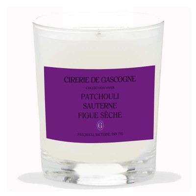 Bougie Patchouli - Sauterne - Figue sêche