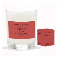 Bougie Cabernet - Cuir - Champignons