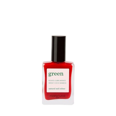 Vernis Green - Poppy Red