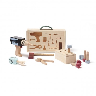 Kids Concept® Malette à outils en bois
