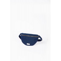 CUSTINE XL LE SAC BANANE BLUE DENIM