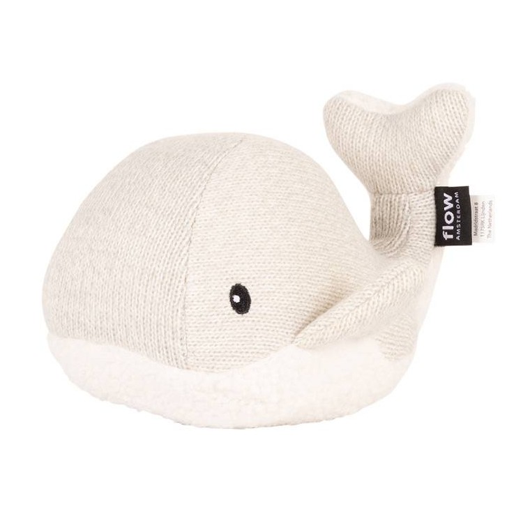 Doudou comforter - Baleine grise